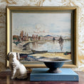 Load image into Gallery viewer, Mid Century Original Coastal Oil Painting From Sweden