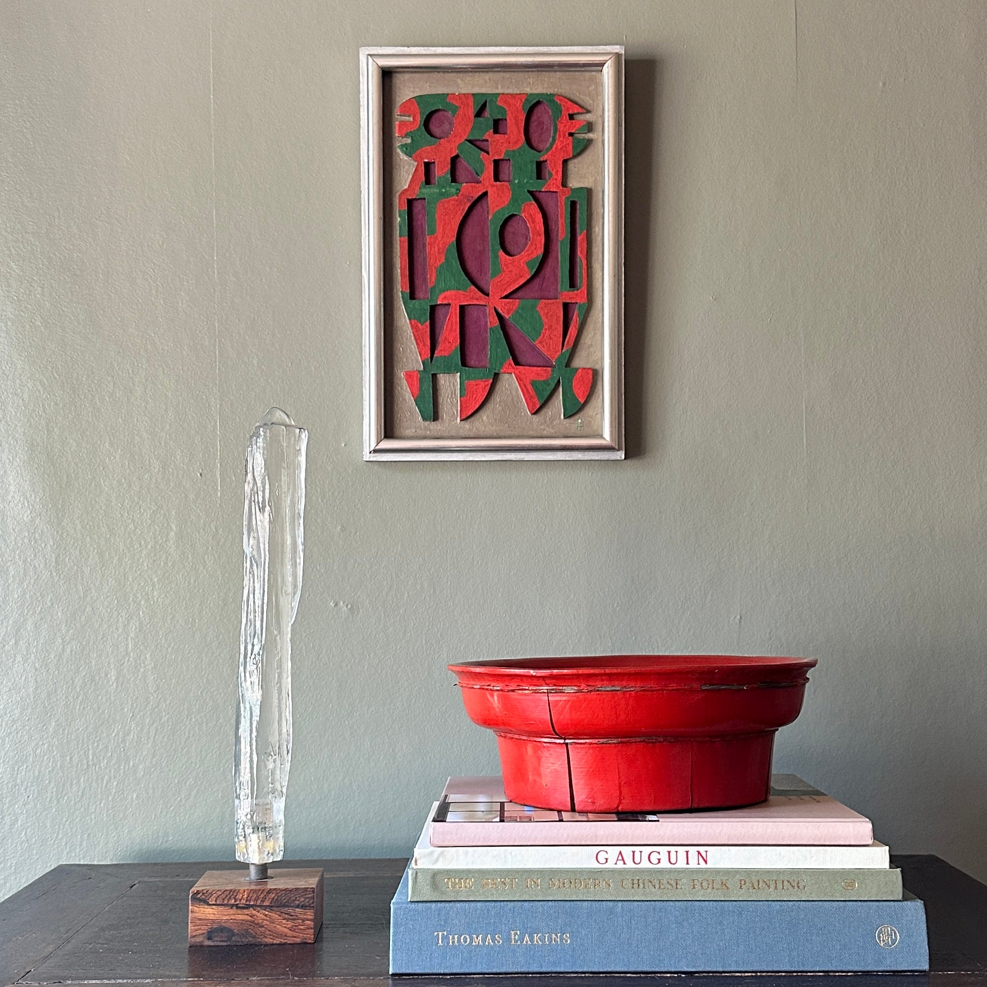 Mid Century Abstract Relief from Sweden