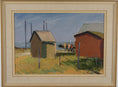 Load image into Gallery viewer, Vintage Coastal Painting by T Nilsson from Sweden