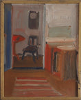 Load image into Gallery viewer, Mid Century Interior Oil Painting From Sweden