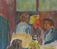Load image into Gallery viewer, Mid Century Original Oil Painting from Sweden