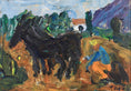 Load image into Gallery viewer, Vintage Art Original Landscape Oil Painting From Sweden