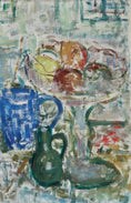 Load image into Gallery viewer, Vintage Art Room Original Still Life Oil Painting from Sweden
