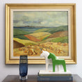 Load image into Gallery viewer, Mid Century Original Landscape Oil Painting From Sweden