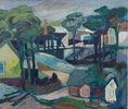 Load image into Gallery viewer, Vintage Art Original Landscape Oil Painting From Sweden