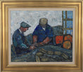 Load image into Gallery viewer, Mid Century Original Vintage Oil Painting from Sweden