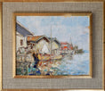 Load image into Gallery viewer, Mid Century Original Oil Painting From Sweden by K Norrman