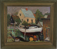 Load image into Gallery viewer, Mid Century Original Oil Painting From Sweden By Eskil Skans