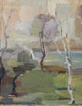 Load image into Gallery viewer, Mid Century Original Landscape Oil Painting From Sweden