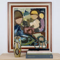Load image into Gallery viewer, Vintage Art Expressive Oil Painting From Sweden