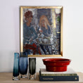 Load image into Gallery viewer, Vintage Art Room Cafe Oil Painting from Sweden