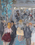 Load image into Gallery viewer, Vintage Art Room Mid Century Original Oil Painting from Sweden
