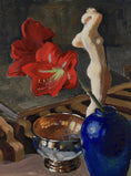Load image into Gallery viewer, Vintage Art Room Mid Century Still Life Oil Painting From Sweden