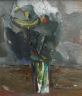 Load image into Gallery viewer, Striking Vintage Art Room Mid Century Still Life Oil Painting