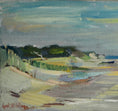 Load image into Gallery viewer, Mid Century Original Coastal Oil Painting From Sweden