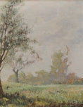 Load image into Gallery viewer, Original Antique Landscape Oil Painting from Sweden