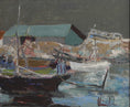 Load image into Gallery viewer, Mid Century Original Oil Painting From Sweden by K Christensen