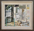 Load image into Gallery viewer, Vintage Mid Century Art Parisian Oil Painting From Sweden EH Jacobsson
