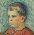 Load image into Gallery viewer, Vintage Art Room Antique Oil Portrait Sweden