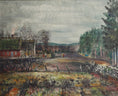 Load image into Gallery viewer, Original Vintage Farmhouse Oil Painting from Sweden 1935