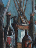 Load image into Gallery viewer, Mid Century Original Still Life Oil Painting From Sweden by K Christensen