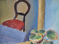 Load image into Gallery viewer, Vintage Art Room Original interior Oil Painting Sweden 1945