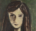 Load image into Gallery viewer, Vintage Woman's Portrait Oil Painting From Sweden