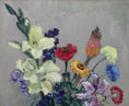 Load image into Gallery viewer, Mid Century Original Still Life Floral Oil Painting Sweden