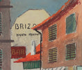 Load image into Gallery viewer, Colorful Vintage Original Parisian Streetscape Oil Painting