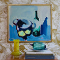 Load image into Gallery viewer, Vintage Mid Century Still Life Oil Painting From Sweden