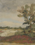 Load image into Gallery viewer, Swedish Mid Century Vintage Art Landscape Oil Painting