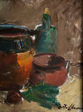 Load image into Gallery viewer, Swedish Vintage Art Still Life Oil Painting A Hansson