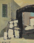 Load image into Gallery viewer, Original Vintage Art Room Mid Century Oil Painting Sweden