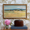 Load image into Gallery viewer, Original Vintage Farmhouse Oil Painting from Sweden