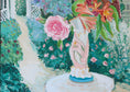 Load image into Gallery viewer, Vintage Mid Century Art Garden Scene From Sweden EH Jacobsson