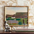 Load image into Gallery viewer, Mid Century Original Vintage Farmhouse Oil Painting from Sweden