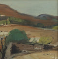 Load image into Gallery viewer, RESERVED Mid Century Oil Painting From Sweden by G Isaksson