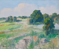 Load image into Gallery viewer, Original Mid Century Landscape Oil Painting from Sweden