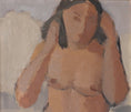 Load image into Gallery viewer, Vintage Figurative Oil Painting by H Linér from Sweden