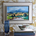 Load image into Gallery viewer, Vintage Art Room Mid Century Original Oil Painting from Sweden