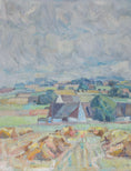 Load image into Gallery viewer, Mid Century Original Landscape Oil Painting From Sweden