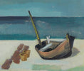 Load image into Gallery viewer, Mid Century Vintage Coastal Painting from Sweden