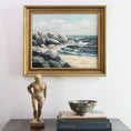 Load image into Gallery viewer, Vintage Coastal Painting by from Sweden by Lindström