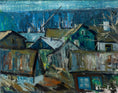 Load image into Gallery viewer, Mid Century Original Oil Painting From Sweden by K Christensen