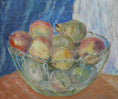 Load image into Gallery viewer, Vintage Mid Century Still Life of Fruit Oil Painting From Sweden