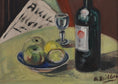 Load image into Gallery viewer, Original Vintage Mid Century Still Life Oil Painting from Sweden