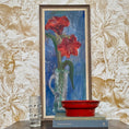 Load image into Gallery viewer, Vintage Art Room Mid Century Still Life Oil Painting From Sweden