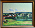 Load image into Gallery viewer, Vintage Art Room Landscape Oil Painting From Sweden