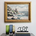 Load image into Gallery viewer, Vintage Coastal Painting by from Sweden by Lindström