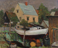 Load image into Gallery viewer, Mid Century Original Oil Painting From Sweden By Eskil Skans